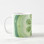 Gurken Scheibe  Kaffeetasse (Links)