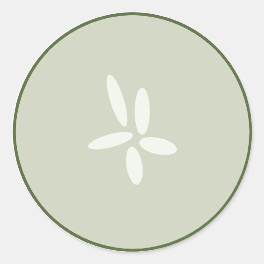 Gurkenaufkleber Runder Aufkleber (Vorderseite)