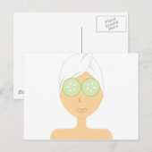 Gurkenbehandlung Postkarte (Vorne/Hinten)