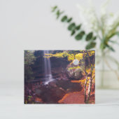 Gurkenfälle, Ohiopyle Staat Park, Pennsylvania Postkarte (Stehend Vorderseite)