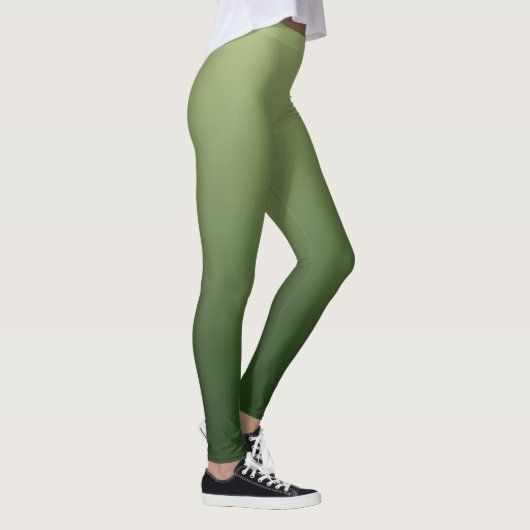 Gurkengrün Leggings (Rechts)