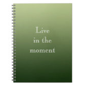 Gurkengrün Notizblock (Vorderseite)