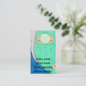 Gurkenmaske-Visitenkarte Visitenkarte (Stehend Vorderseite)