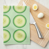 Gurkenmuster Handtuch (Viertel Falte)