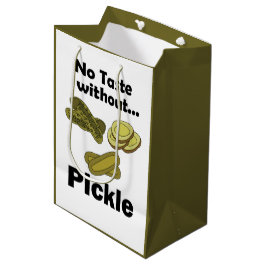 Gurkenpickles haben keinen Geschmack ohne Pickle-P Mittlere Geschenktüte