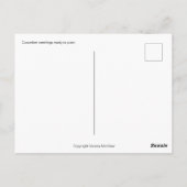 Gurkensamen Postkarte (Rückseite)