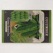 Gurkensamenverpackung der 50er Jahre Puzzle (Horizontal)