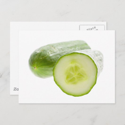 Gurkenschließung Postkarte (Vorne/Hinten)