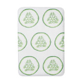 Gurkenschnitt Badematte (Vorderseite Vertikal)