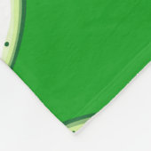 Gurkenschnitt Fleecedecke (Ecke)