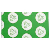 Gurkenschnitt Kissenbezug (Vorderseite-Rechts)