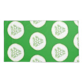 Gurkenschnitt Kissenbezug (Rückseite-Links)