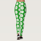 Gurkenschnitt Leggings (Rückseite)