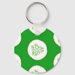 Gurkenschnitt Schlüsselanhänger