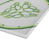 Gurkenschnitt Schneidebrett (Ecke)