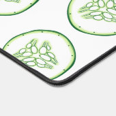 Gurkenschnitt Schreibtischunterlage (Ecke)