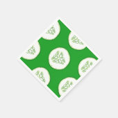 Gurkenschnitt Serviette (Ecke)