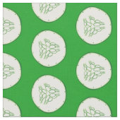 Gurkenschnitt Stoff (Nahaufnahme)