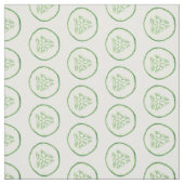 Gurkenschnitt Stoff (Muster)