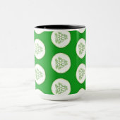 Gurkenschnitt Tasse (Zentrum)