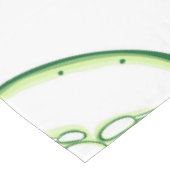 Gurkenschnitt Tischdecke (Schrägansicht)