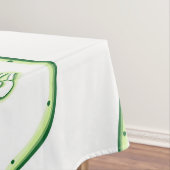 Gurkenschnitt Tischdecke (Beispiel)