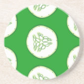 Gurkenschnitt Untersetzer (Vorne)