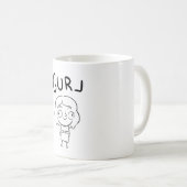 Gurl Kaffeetasse (VorderseiteRechts)