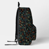 Gurmukhi Bedruckter Rucksack (Links)