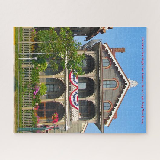 Gurney Street Cape May New Jersey. Jigsaw Puzzle (Horizontal)