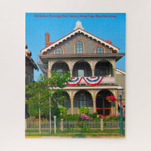 Gurney Street Cape May New Jersey. Puzzle