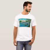 Gurren-Bucht-Brücke in der Nordbiegung, Oregon T-Shirt (Vorne ganz)