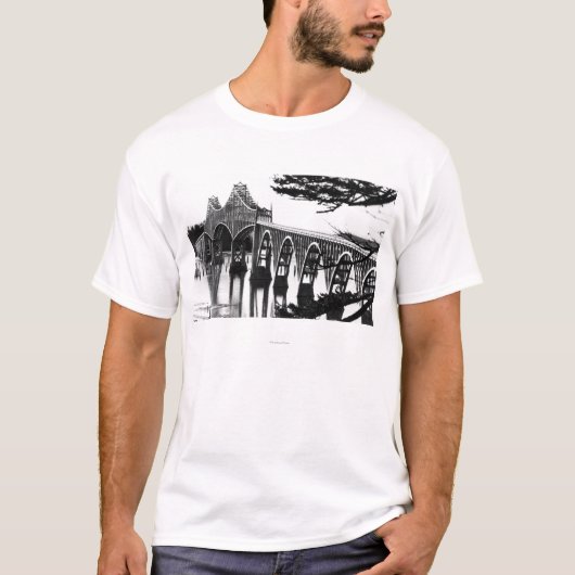 Gurren-Bucht-Brücke PhotographNorth Biegung ODER T-Shirt (Vorderseite)