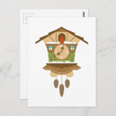 Gurren-Gurren-Uhr Postkarte (Vorne/Hinten)