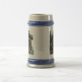 Gurren-Gurren-Uhr Stein Bierglas (Mittel)