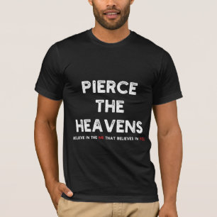 Gurren Lagann Pierce the Heavens Anime Inspiriert T-Shirt
