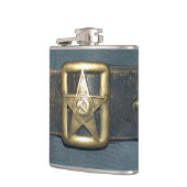 GURT des OFFICER der roten Armee der RSF Flachmann (Links)