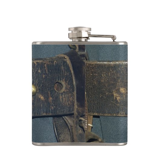 GURT des OFFICER der roten Armee der RSF Flachmann (Rückseite)