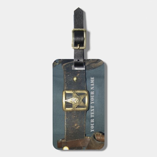 GURT des OFFICER der roten Armee der RSF Gepäckanhänger (Vorderseite vertikal)