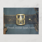 GURT des OFFICER der roten Armee der RSF Postkarte (Vorderseite)