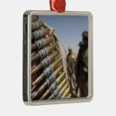 Gürtel aus 50-Kaliber-Munition Silbernes Ornament (Rechts)