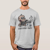 Gürtel gefüttert Baby Langärmel T-Shirt (Vorderseite)