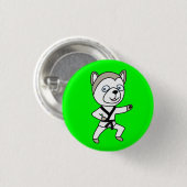 Gürtel-heiserer Hundeknopf Button (Vorne & Hinten)