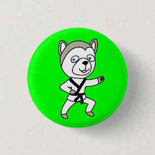 Gürtel-heiserer Hundeknopf Button