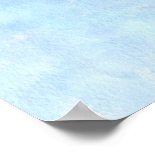 Gürtel in Flug Poster (Ecke)