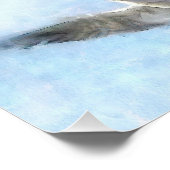 Gürtel in Flug Poster (Ecke)