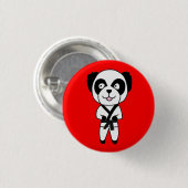 Gürtel-Panda-Bärn-Knopf Button (Vorne & Hinten)