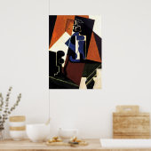 Gürtel - Seltzer Flasche und Glas Poster (Küche)