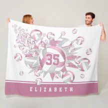 gürtelige Rose-Volleybälle und Sterne