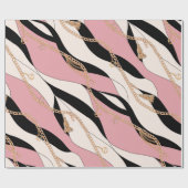 Gürtelketten, Golddiagramm Geschenkpapier (Flach)